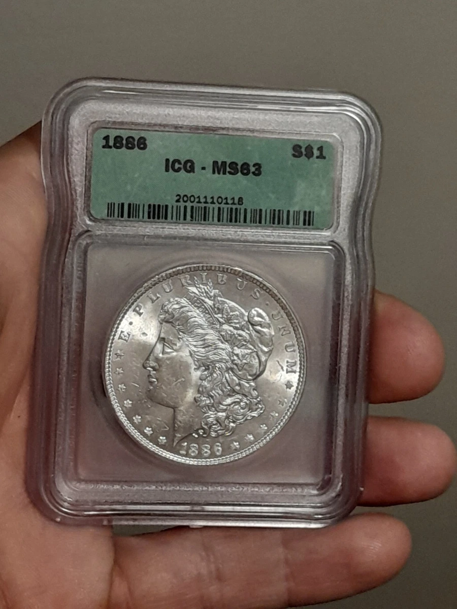 Uncirculated 1886 Year Morgan US Dollars (1878-1921) for sale | eBay