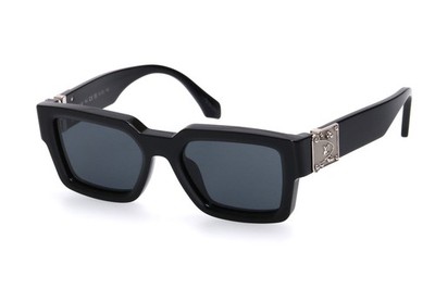 LOUIS VUITTON MEN'S LV MATCH SQUARE SUNGLASSES Z1414E 93L BK Pre-Owned Authentic