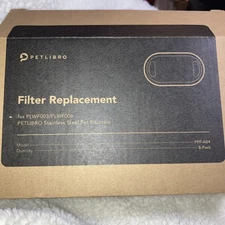 Nispira Water Filter Set for PLWF003 Cat Fountain Petlibro 67oz/2L 101oz/3L 8pk