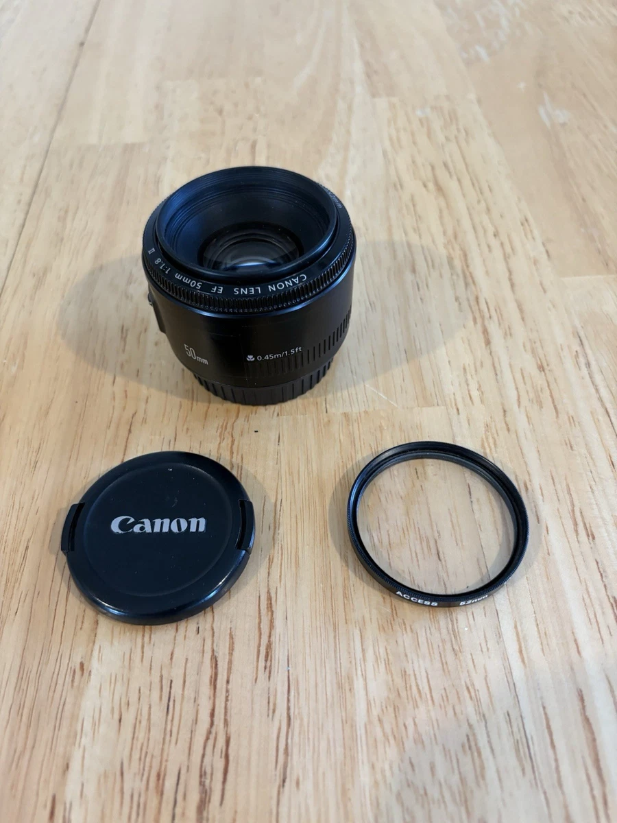 Canon 50mm f/1.8 Camera Lenses for sale - eBay