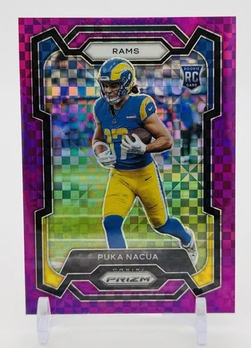 2023 Panini Prizm - Rookies Puka Nacua #357 Purple Power Prizm /49 (RC)
