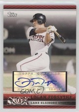 2010 Topps Pro Debut Prospect Auto Gold 27/50 Logan Forsythe #PDA-LF Auto 2d9