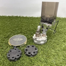 Lee Pro 1000 Turret Head With .38/.357 Carbide Dies and Auto-Disk Powder Measure