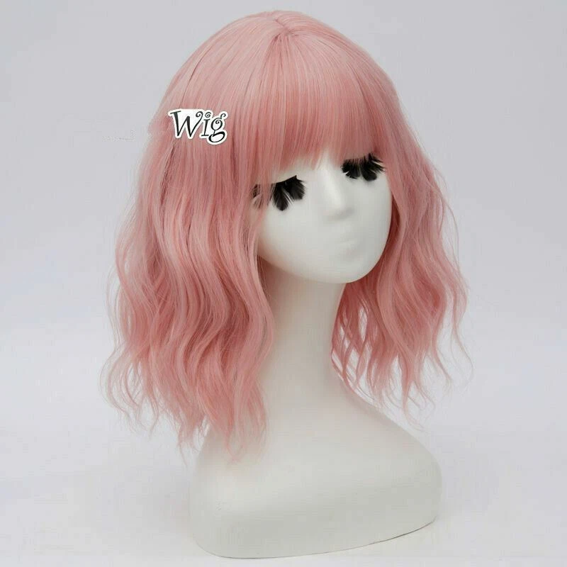 Light pink cosplay wig cheap