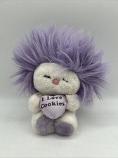 Vintage Plush FROU FROU Stuffed Doll w/I LOVE COOKIES heart 7" 1982 Plush Toy