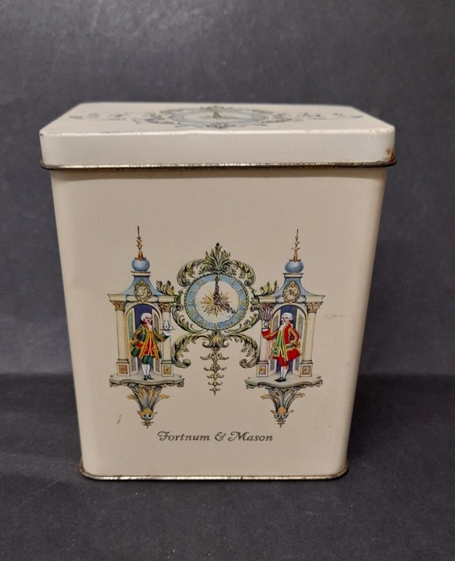 Old Vintage Metal Box Fortnum & Mason Tea Box Old Vintage Metal Box Fortnum & Mason Tea Box