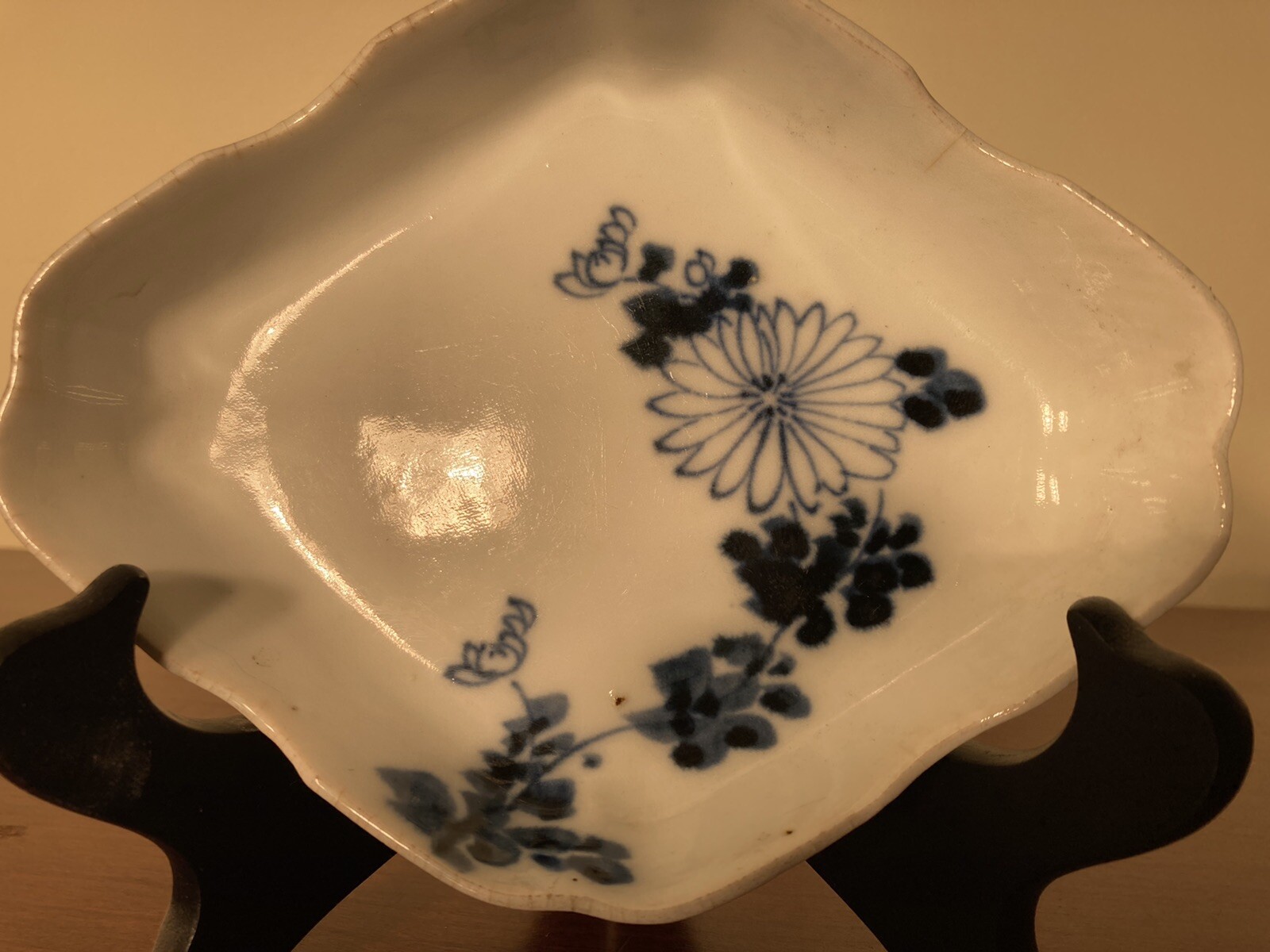 Antique Japanese Blue & White Imari Porcelain eBay