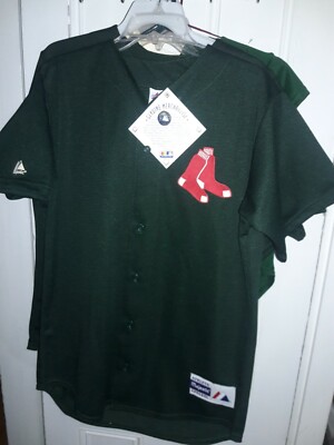 Boston Red Sox baseball Green Jersey great for St. Patrick's Day shirt MLB NEW M | eBay