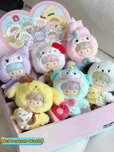 F.UN zZoton Sanrio Love-league Buddies Serie Plüsch Puppe Blindbox bestätigt - Bild 1 von 19
