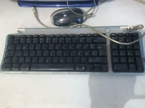 Apple G3 Blau+Original Apple Super Drive, Maus und Tastatur - Bild 8 von 9