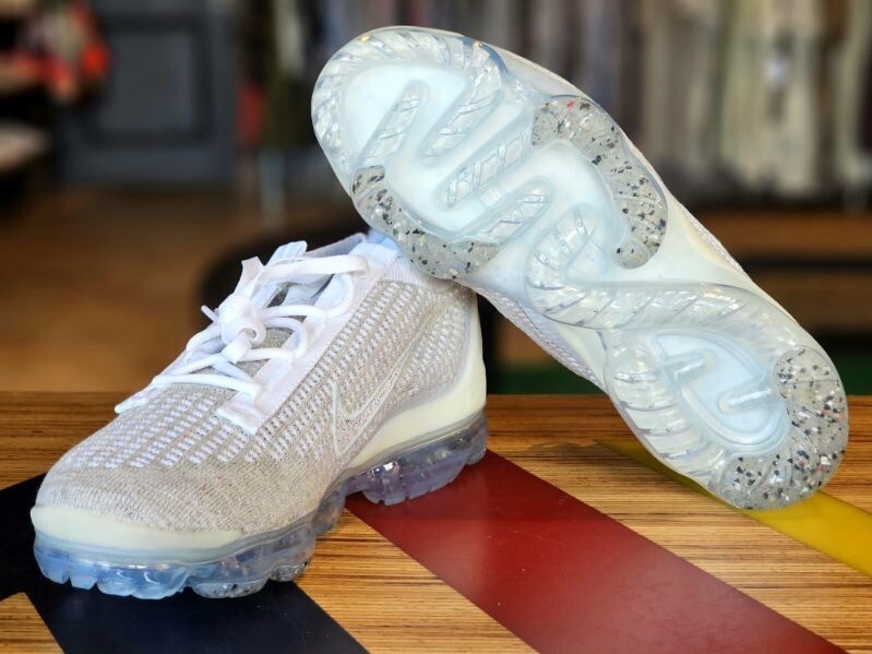 Size 8 - Nike Air VaporMax 2021 FK White Pure Platinum 2021