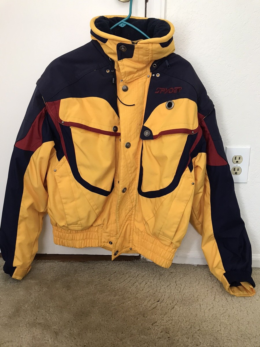 Spyder オーストリアスキーチーム ジャケット2006年 VINTAGE Spyder Ski Jacket Mens Large RED Thinsulated Hooded