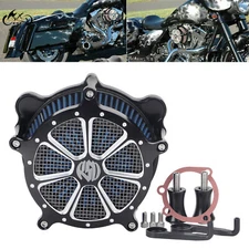 Air Cleaner Intake Filter For Harley Softail Deluxe FLSTN Custom FXSTC Touring