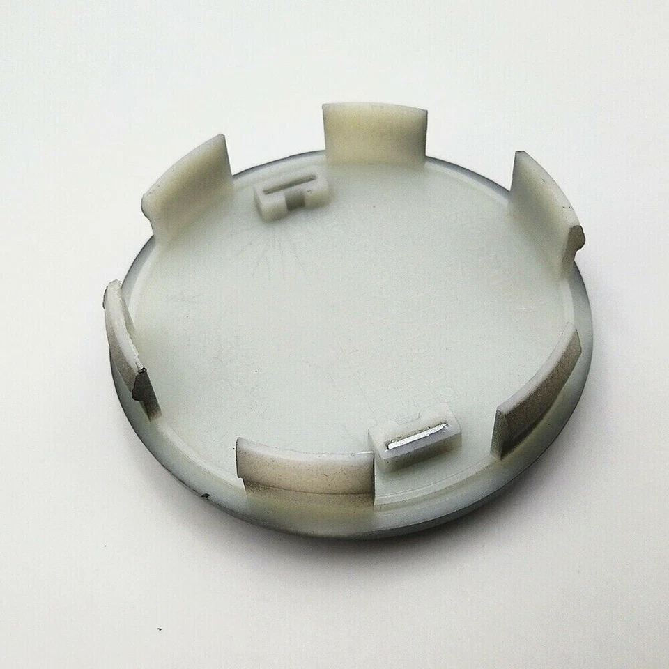 4 PIEZAS 69mm Llantas Tapacubos Centro Cubiertas Gris y Cromo Insignia Logo Para ACURA Foto 3 de 4