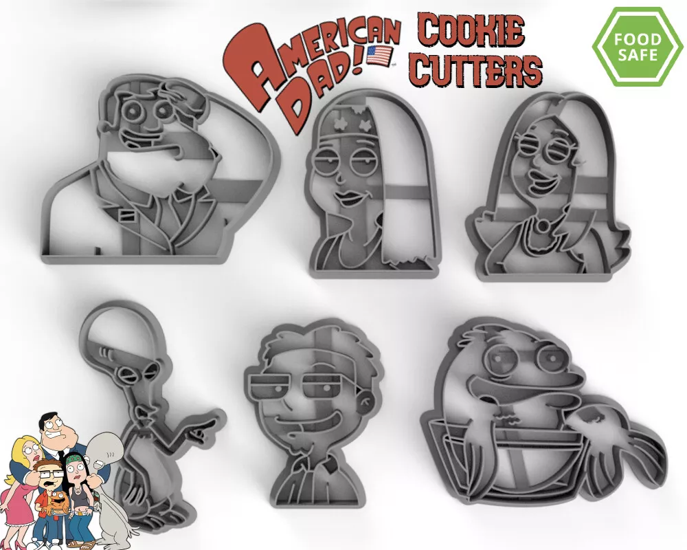 Pizza Dad Cookie Cutter