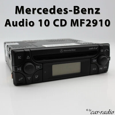 Original Mercedes Audio 10 CD MF2910 CD-R Alpine Becker Radio Tuner Autoradio 13 - Bild 1 von 4