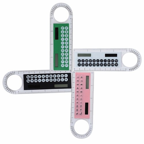 mini ultra-thin ruler card size solar pocket calculator office &school supplies - Picture 9 of 17
