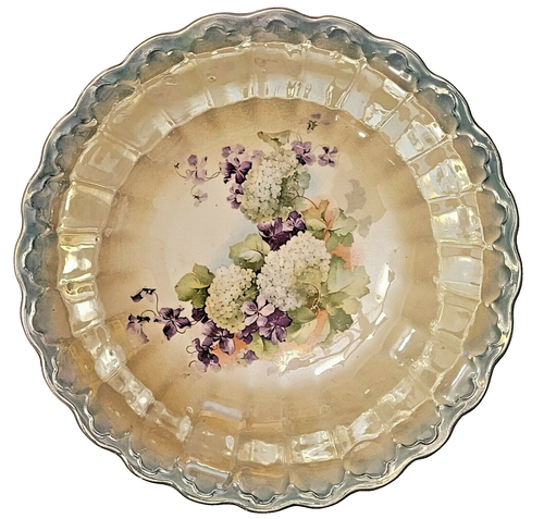 10" advertising Compliments ANAMOSA, IOWA Porcelain serving bowl MILLS & HOLTMAN - Picture 4 of 8