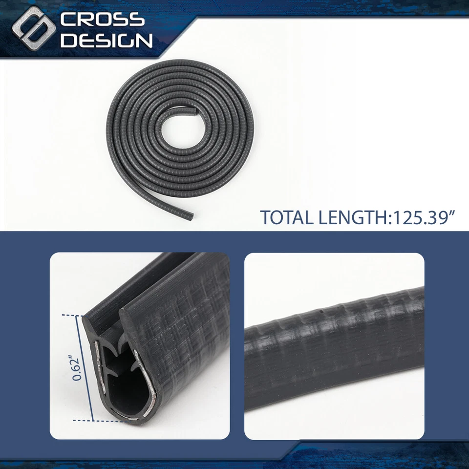 Ajuste para Suzuki Samurai SJ410 SJ413 puerta ventana moldura sello adorno bigote Foto 4 de 4