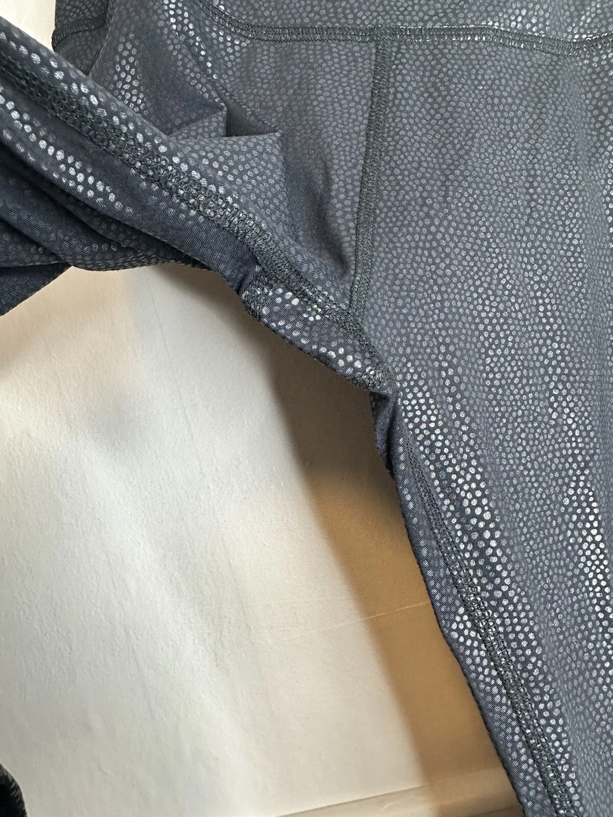 beyond-yoga soft shine high waisted midi leggings