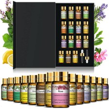 15Pcs Essential Oil Set Aromatherapy Gift Kit 100% Pure Oils for Diffusers AU