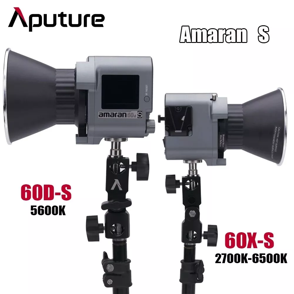 Aputure Amaran COB 60D 60X S Led Video Studio Light 2700-6500K Indoor Fill Light