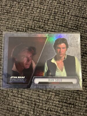 2016 Star Wars Evolution Base Card #40 Han Solo: Hero of the Rebellion