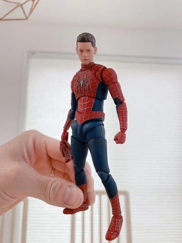 6'' S.H.Figuarts Spider-Man CT Version S.H.F. Actionfigur Comic Ver. Spielzeug Geschenk - Bild 55 von 60
