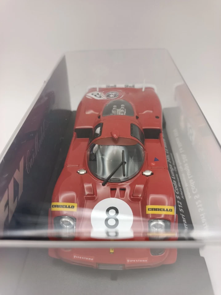 1/32 Fly Classic Ferrari 512 S Coda Lunga 24H Le Mans 1970 C71 Slot Car Lot 82 - Image 4 of 4