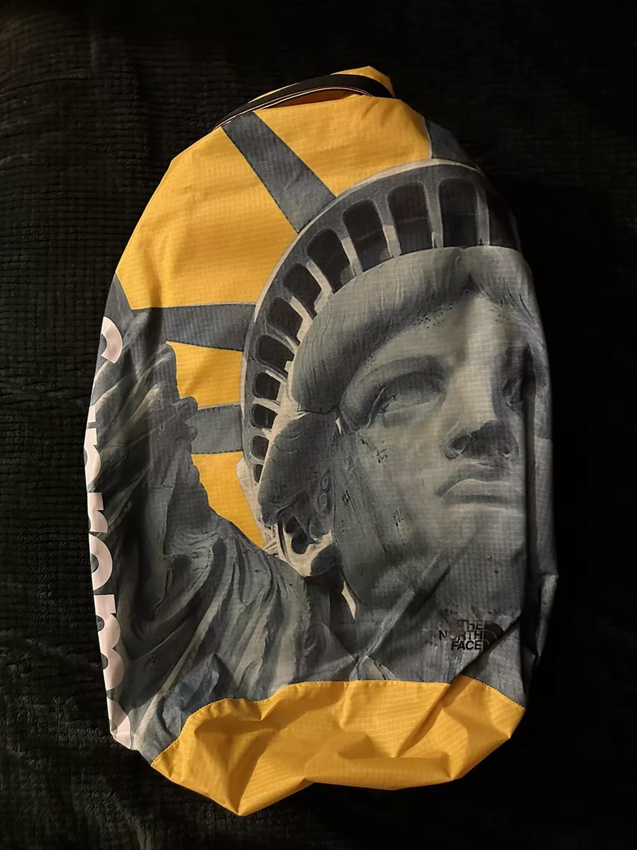 Supreme The North Face Statue of Liberty Backpack Yellow New With Tag