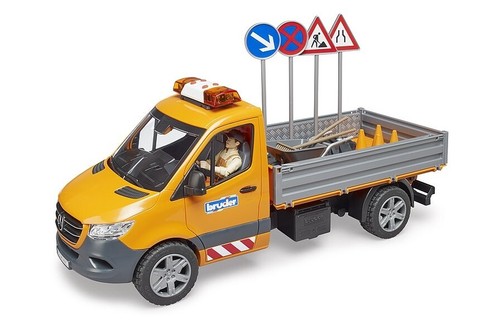 BRUDER - Mercedes Benz Sprinter Municipal Truck with Driver and Accessory... - Picture 3 of 5