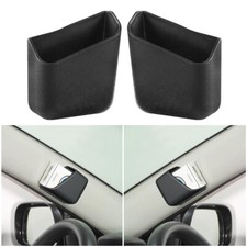 Car Organizer Pocket Double-layer Sticker Dashboard Phonecoin Holder Storage