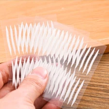 400pcs Invisible Mesh Double Eyelid Tape Stikers Double-sided Clear Eyelid