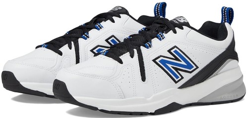 New Balance 608v5 White Team Royal Men display picture 3
