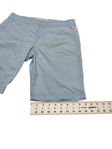 Orlebar Brown OB Classic Strand Badeshorts Herren 30 hellblau Reißverschluss Fliegen Surfen - Bild 15 von 15