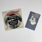 Marx Cape Canaveral Atomic Phonograph Record & Space Talk Booklet Vtg 1960s