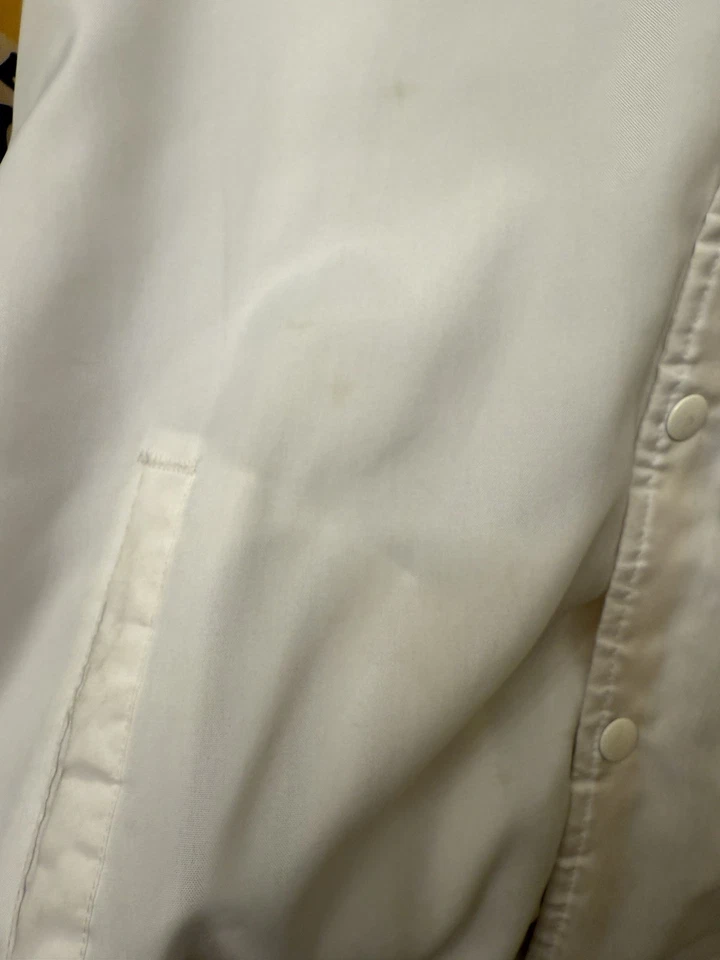 Vintage Magic Johnson Chalk Lines 90's Jacket basketball NBA Lakers size XL read - Image 3 of 4