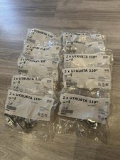 10  Packungen Ikea UTRUSTA Scharniere 110&deg; NEU & OVP Scharniere