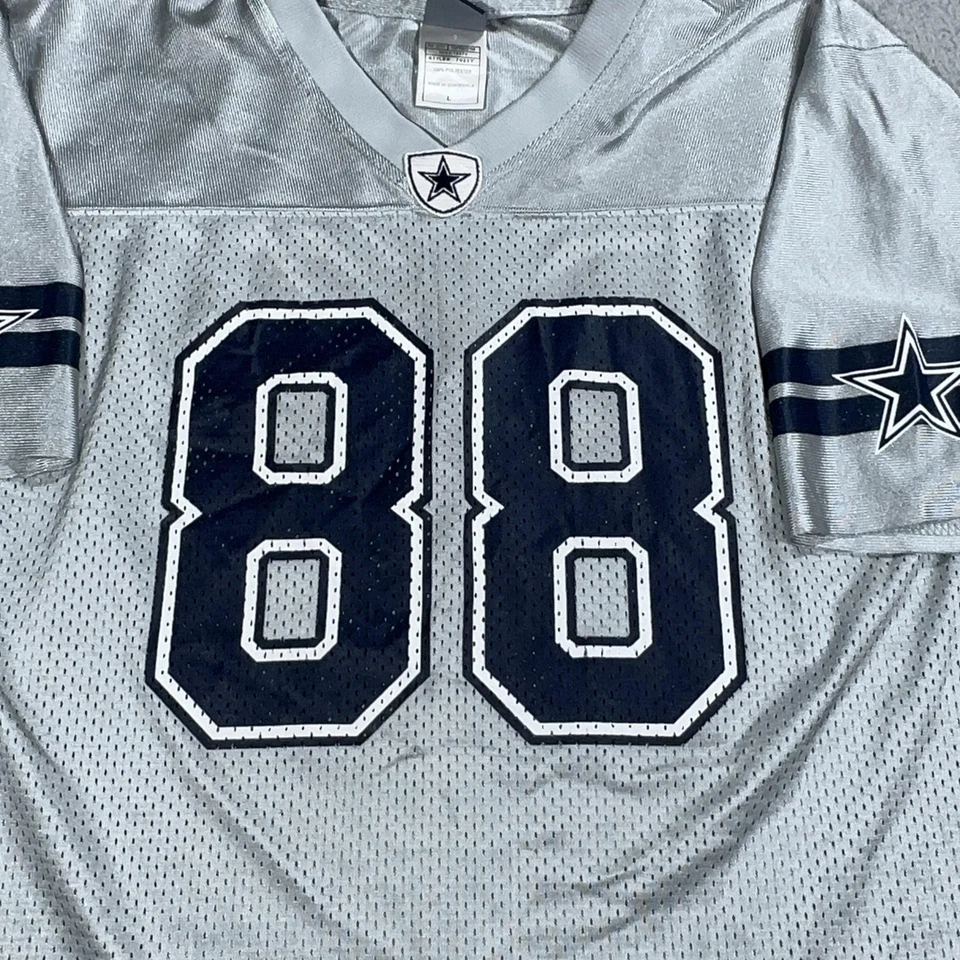 Camiseta Dez Bryant Dallas Cowboys Juvenil Grande Plateada NFL Bryant #88 Niños Fútbol Foto 2 de 4
