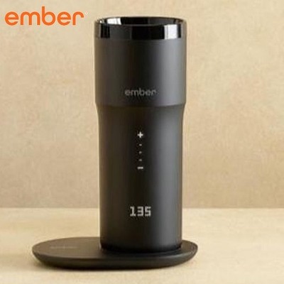 ember Travel Mug 2 355ml Black with Charging Coaster and Cable LED JAPAN NEW