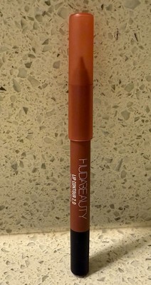 HUDA BEAUTY Lip Contour 2.0 Automatic Matte Lip Pencil WARM BROWN MINI .01 oz.
