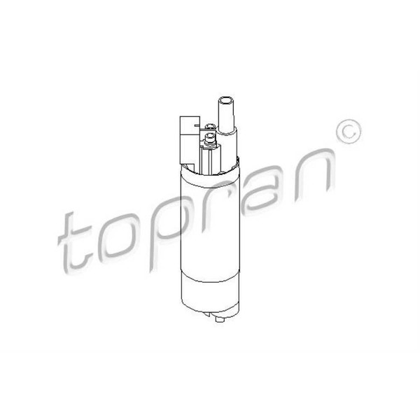 Topran Kraftstoffpumpe Elektrisch FüR Opel Kadett E CC Vauxhall Astra MK II-image