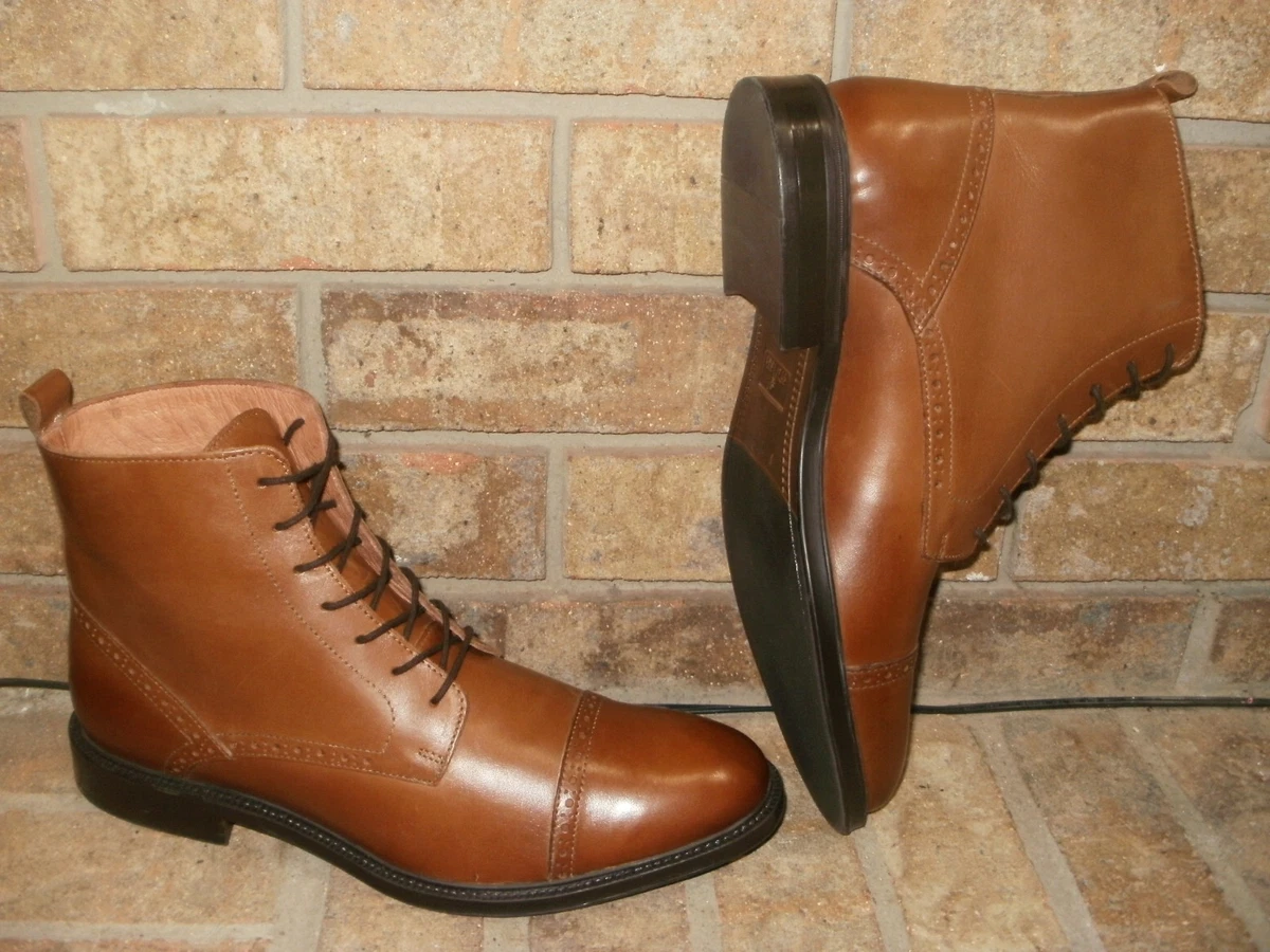 Stafford Kent brown Leather wingtip boot Men’s size 12M excellent condition Stafford Kent brown Leather wingtip boot | Mercari main image 2