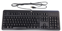 Neue Hp Tastatur KU-1156 Schwarz 672647-043 - Usb Pc Computer Deutsch Qwertz
