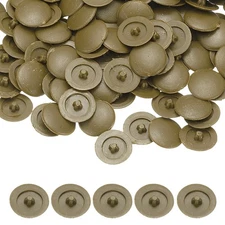 Screw Caps Covers Self Tapping Cap for Diameter 4 mm 250 Pack & Champagne