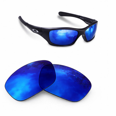 newpolar lentes de repuesto polarizadas para espejo azul Oakley Pit Bull