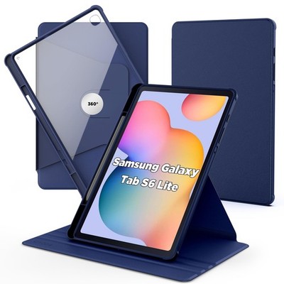 Rotating Case for Samsung Galaxy Tab S6 Lite 2024 2022 2020 10.4 inch with ...