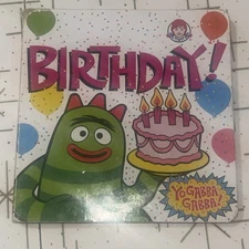 Yo Gabba Gabba! 2015 Wendy’s Birthday Book Kids Meal