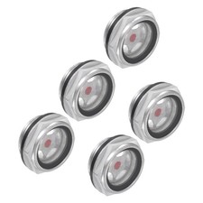5pcs Air Compressor Oil Sight Glass G3/4 Male Hex Head for Gearbox Fittings