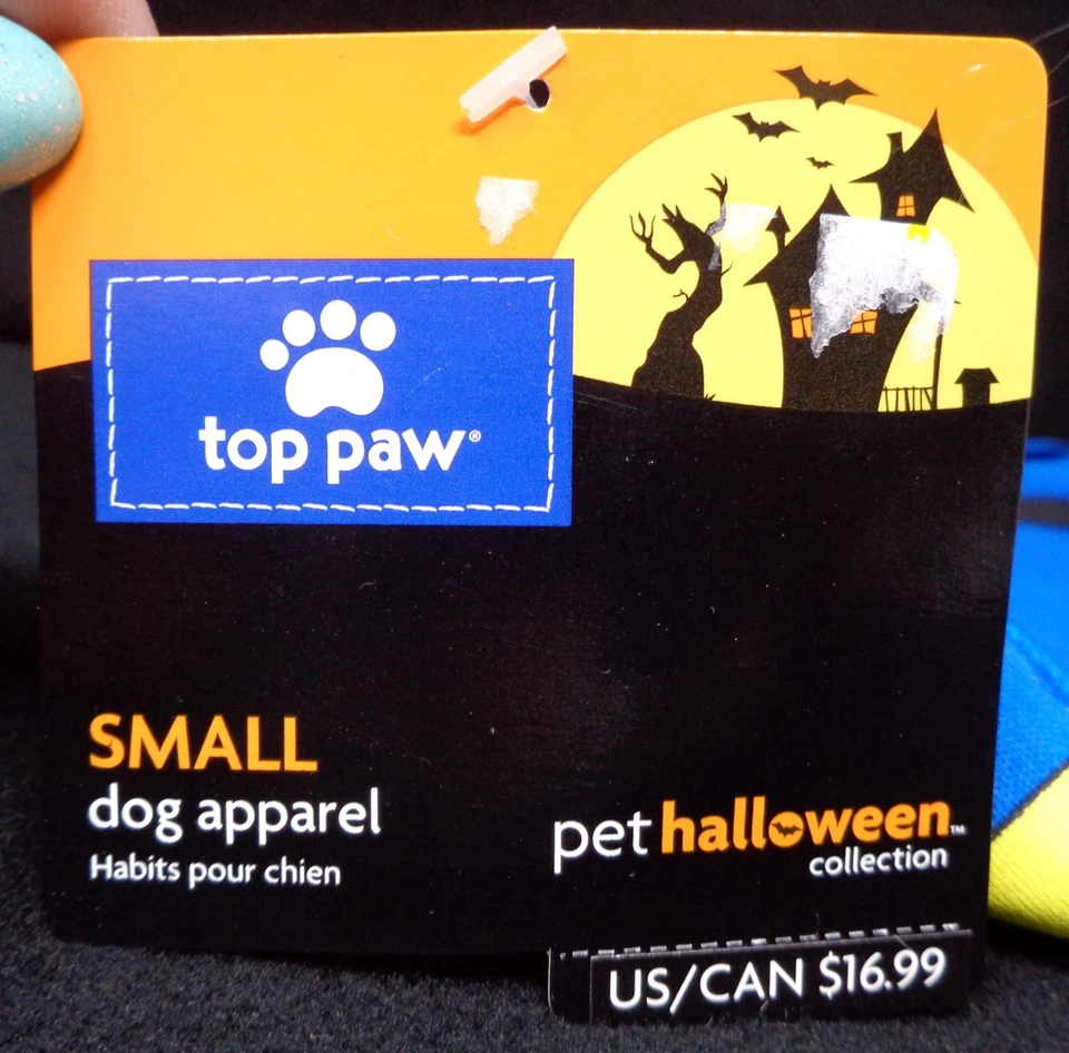 Disfraz TOP PAW Azul I'm A Super Hero Capa Perro (S) (NUEVO) Foto 3 de 4